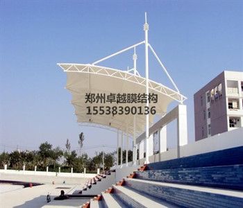 忻州<font color='red'>膜結(jié)構看臺</font>【忻州職業(yè)技術學院等】設計施工案例