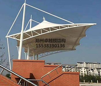 咸陽<font color='red'>膜結(jié)構看臺</font>【涇華學校等】設計施工案例