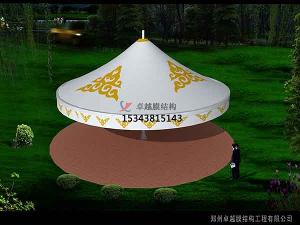 南陽膜結構舞臺【生產設計】