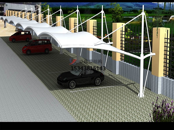 陜西膜結(jié)構(gòu)停車棚【設計安裝】