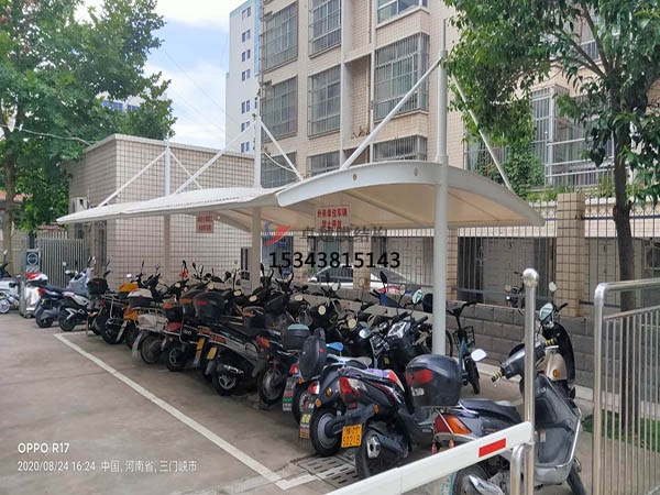 臨川膜結(jié)構(gòu)【充電站雨棚】停車棚設計安裝