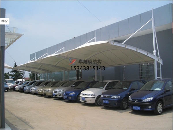 資溪膜結(jié)構(gòu)【充電站雨棚】停車棚設計安裝