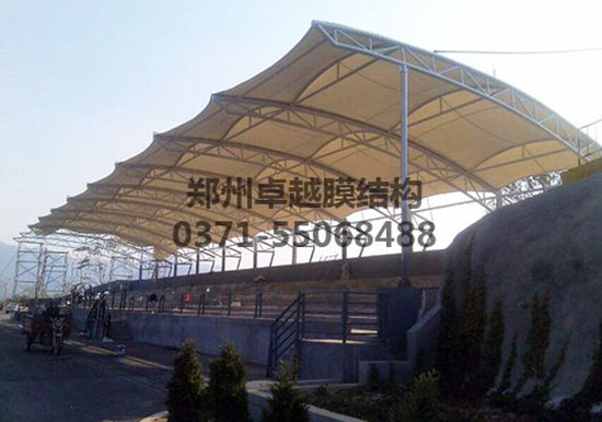 邯鄲張拉膜車棚【邯鄲市潔明水處理工程有限公司等】專業(yè)生產廠家