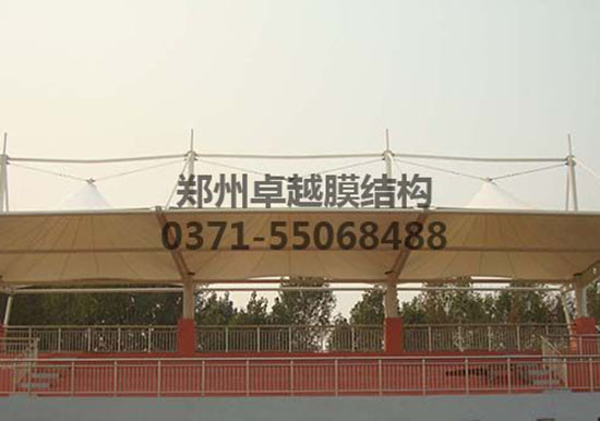 石家莊<font color='red'>膜結(jié)構(gòu)看臺(tái)</font>/舞臺(tái)【石家莊人民醫(yī)學(xué)高等?？茖W(xué)校等】工程設(shè)計(jì)施工案例
